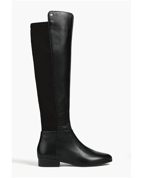 michael kors knee high boots sale|Michael Kors bromley leather boots.